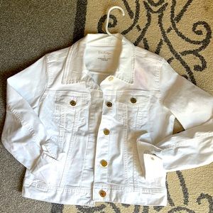 White Jean Jacket *Brand New*